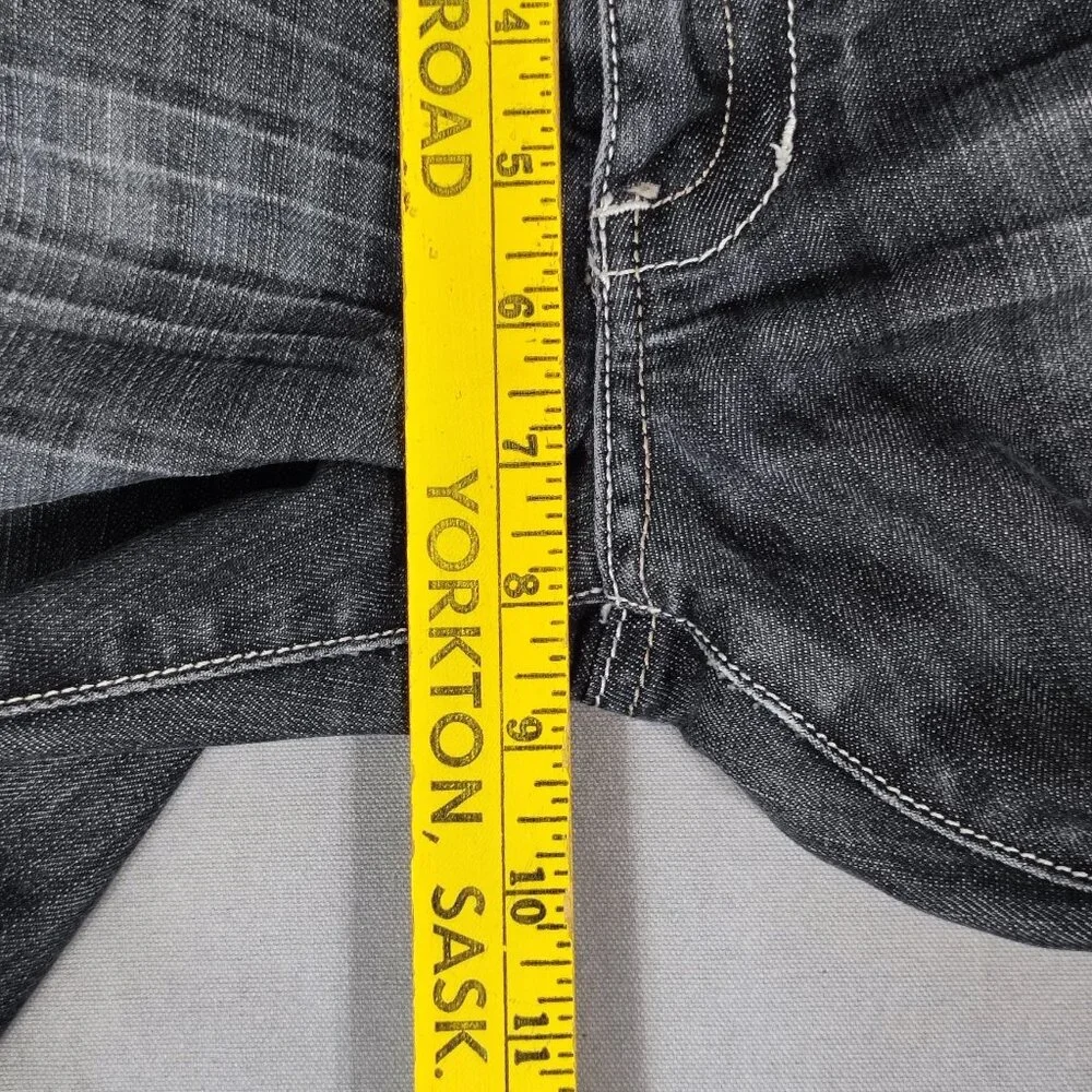 Guess Jeans women's size 29 medium washed grey colour Pismo Straight leg denim - Picture 13 of 14